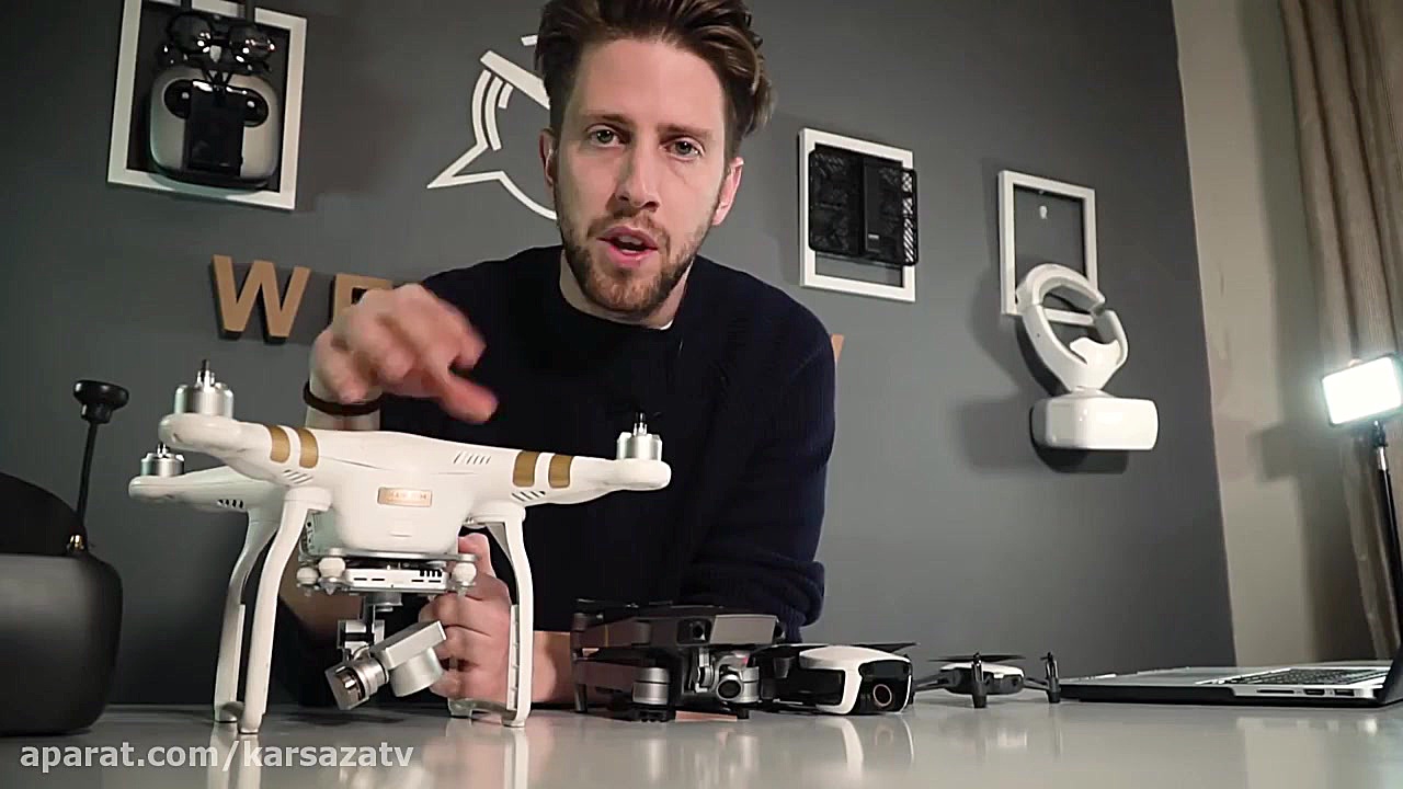 همه پهپادهای DJI در یک نگاه