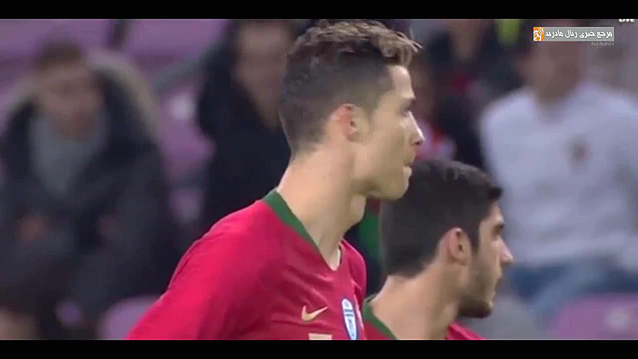 بوسیده شدن کریستیانو رونالدو ت...