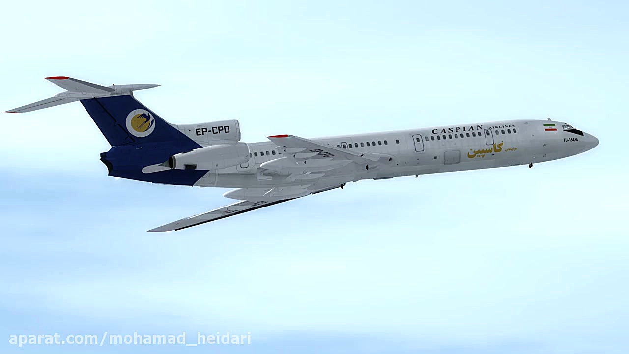 تصاویر بی نهایت زیبا از TU 154...