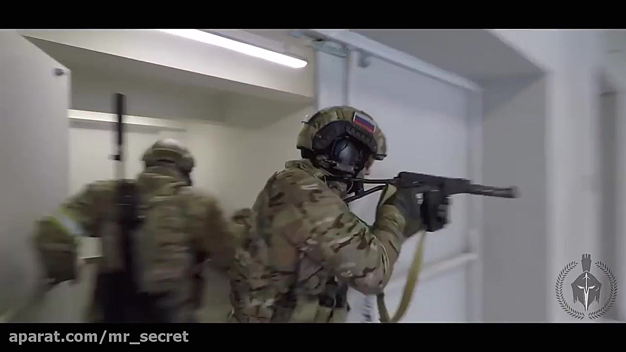 نیروهای ویژه اسپنتاز روسیه در...