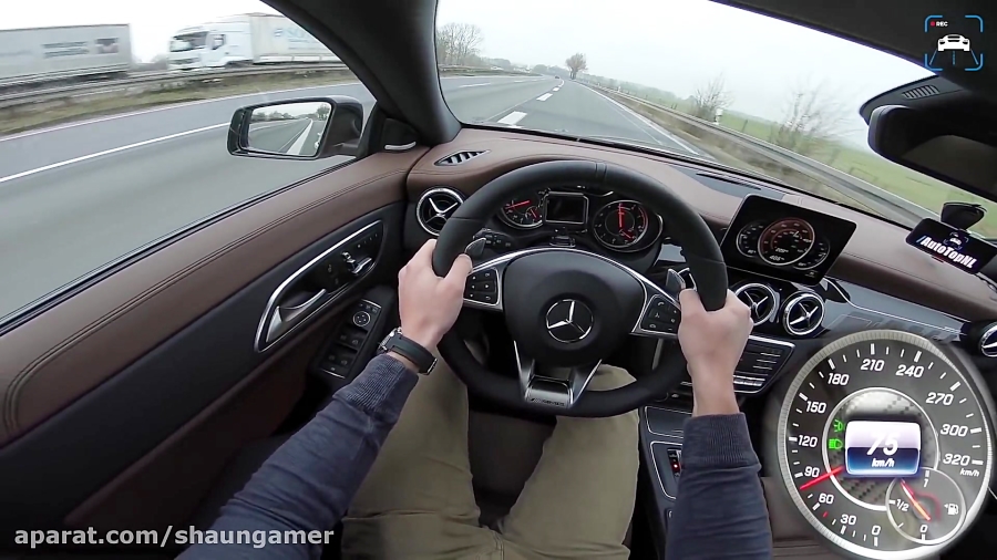 Mercedes CLA 45 AMG vs C43 AMG 0250km/h ACCELERATION TOP SPEED POV