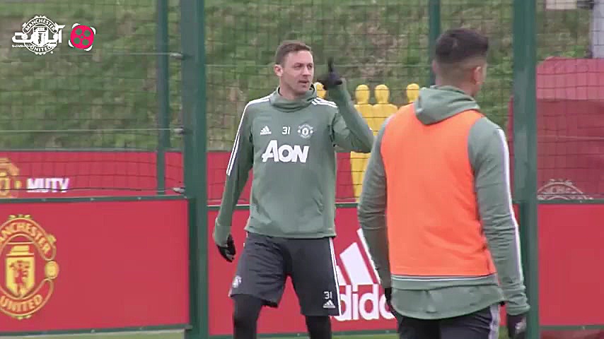 تمرینات منچستریونایتد برای باز...