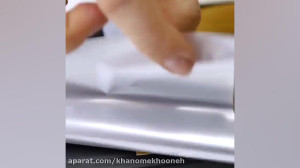 ایده زیبا برای تزیین جلد دفتر