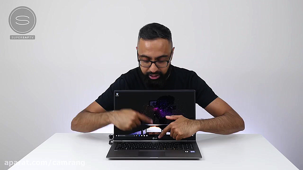 جعبه گشایی سبک ترین لپ تاپ دنی...