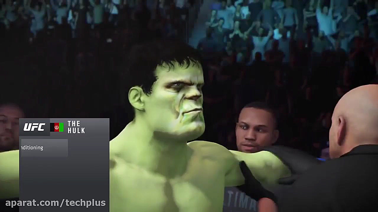 مبارزه بتمن و هالک در EA Sport...