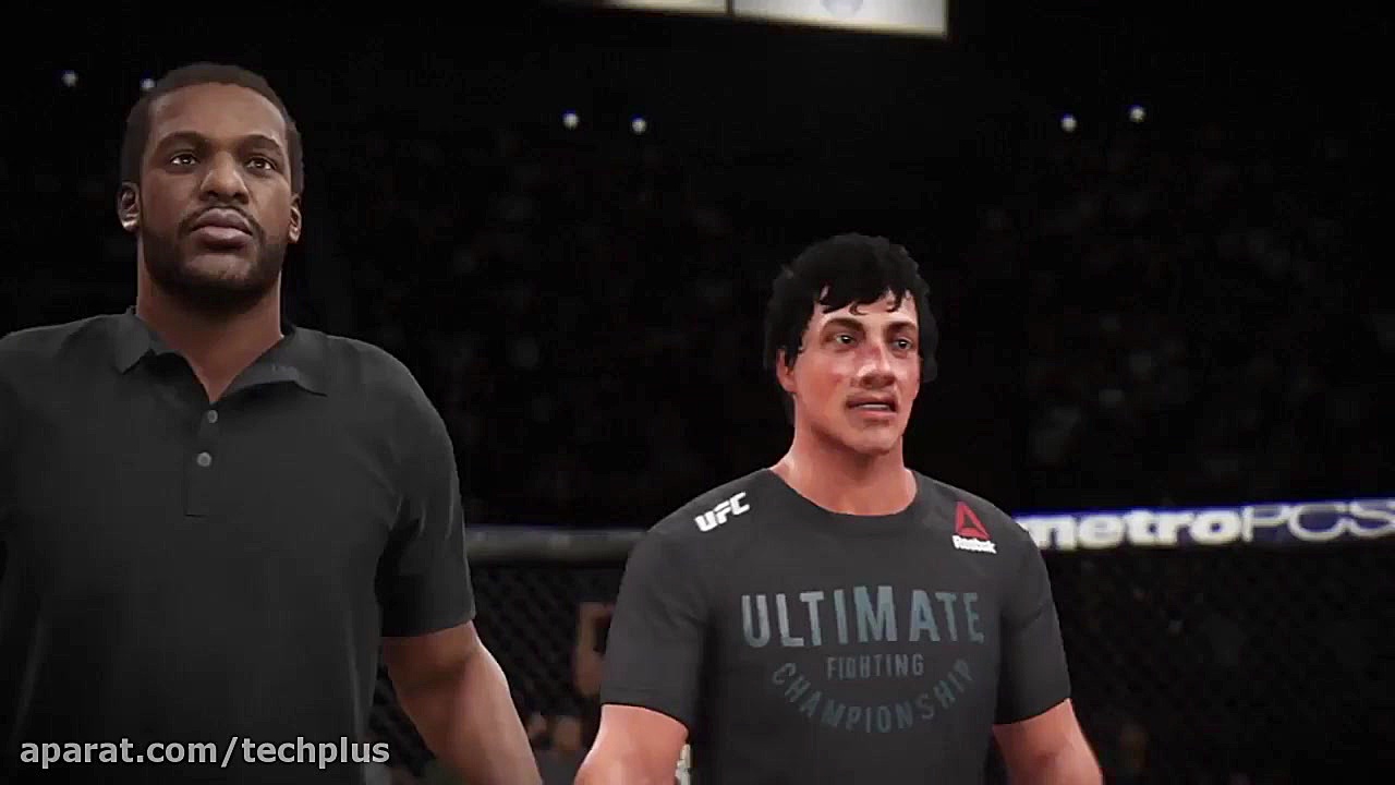 مبارزه بروسلی و راکی در EA Spo...