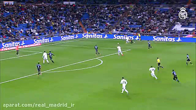 تمام پاس گل های لالیگایی بیل ب...