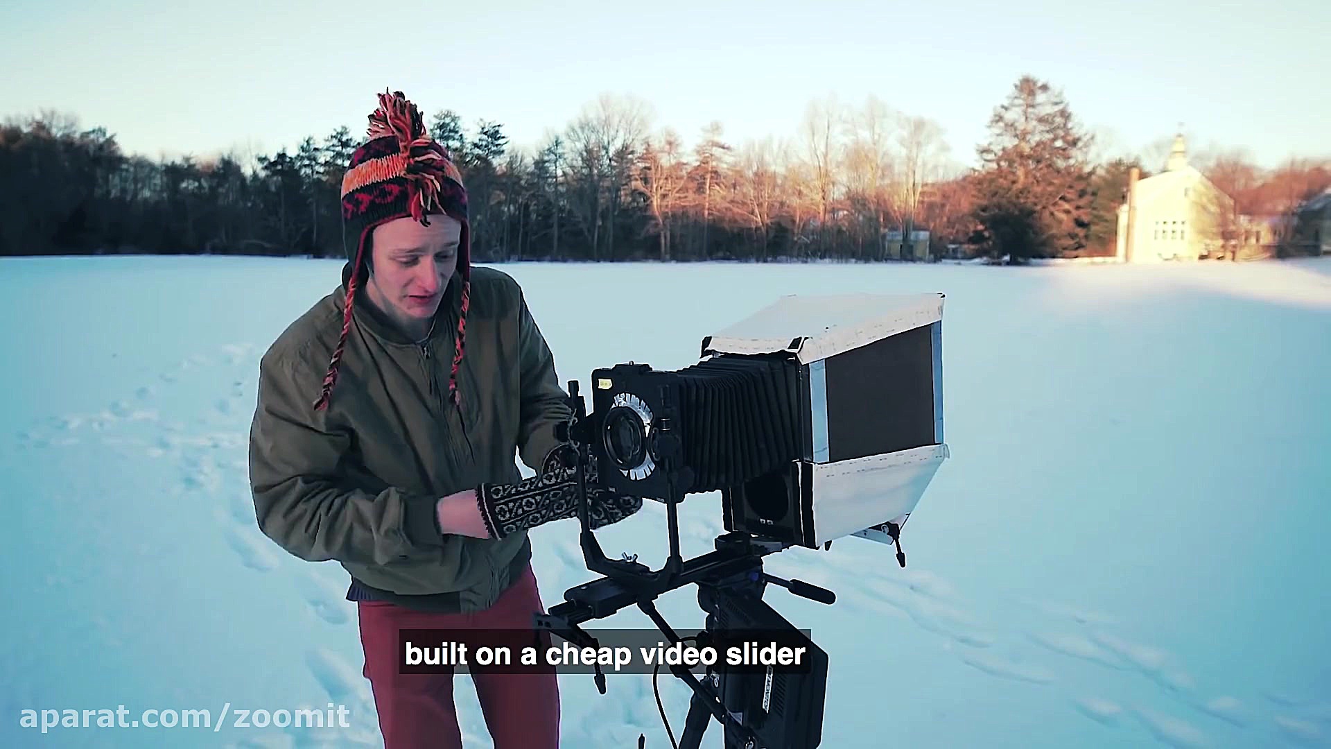 نمونه کار دوربین فیلم برداری ف...