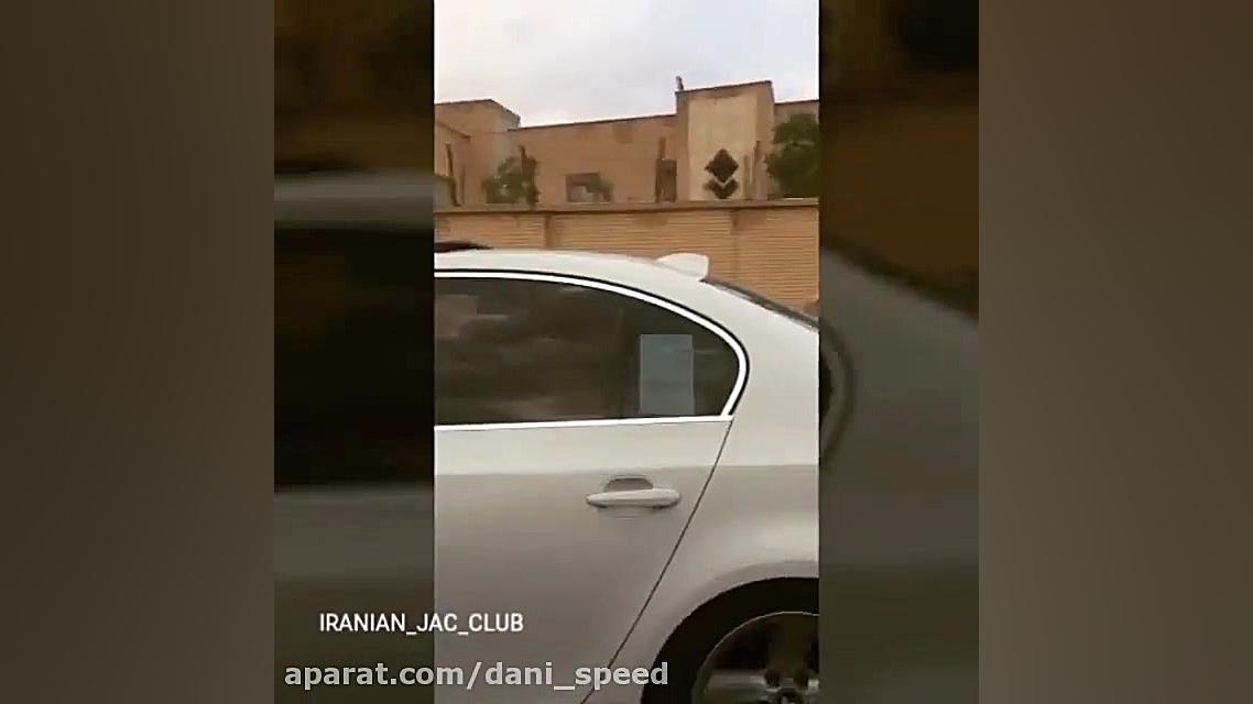 درگ جک s5 با بی ام و 525i