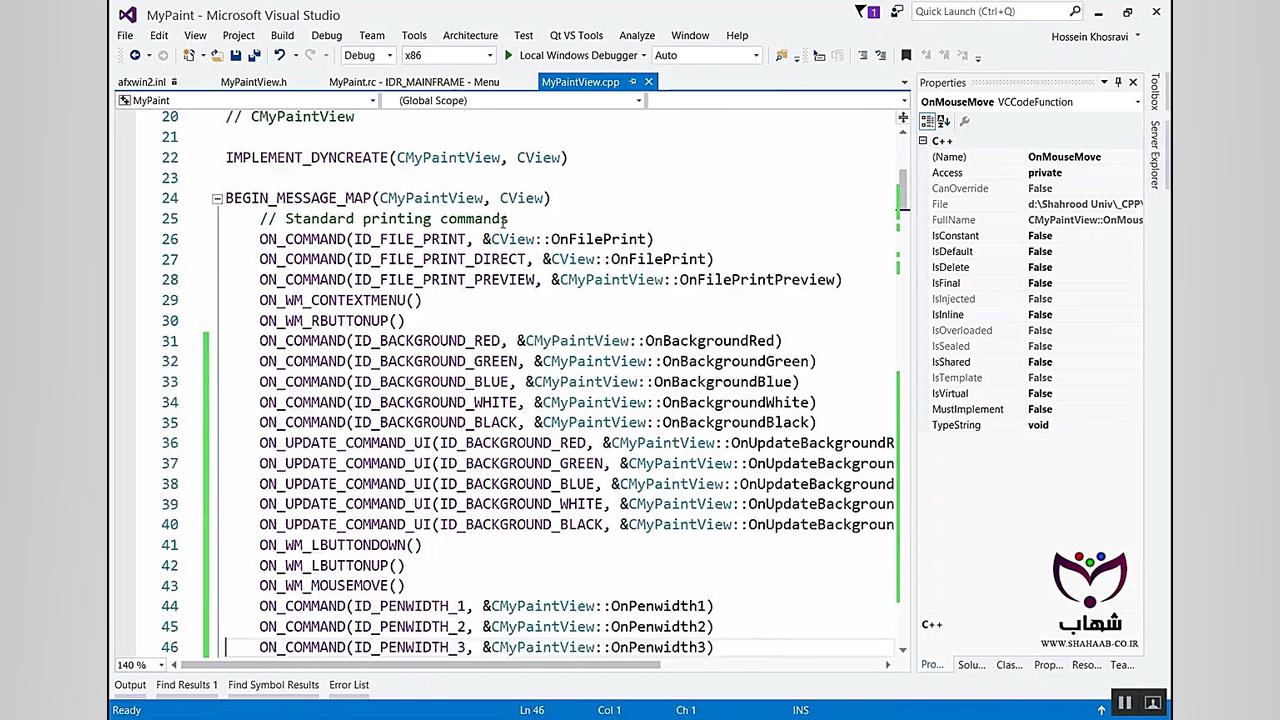 جلسه هفدهم  SDI  برنامه نقاشی