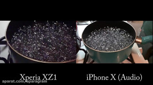 حرکت آهسته Sony Xperia XZ1 در...