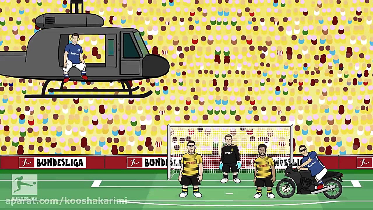 پیش بازی شالکه و دورتموند و مر...