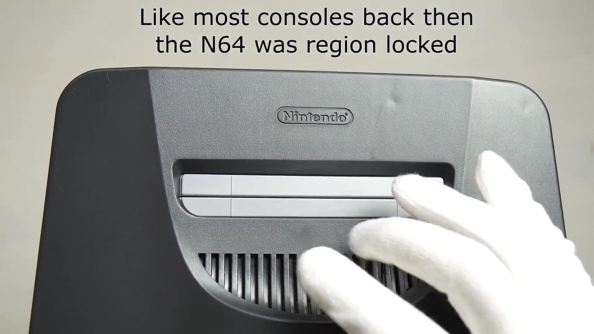 آنباکسینگ کنسول Nintendo 64