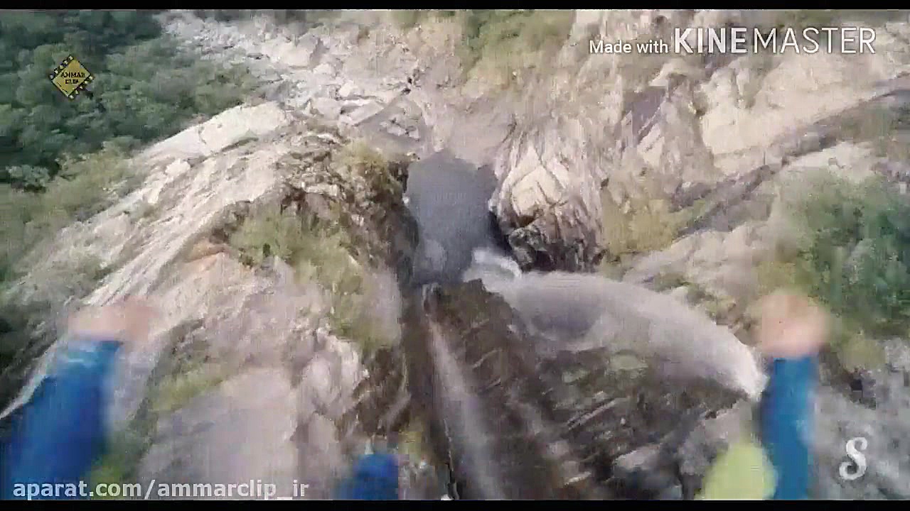 شیرجه ترسناک از ارتفاع ۶۰ متری...
