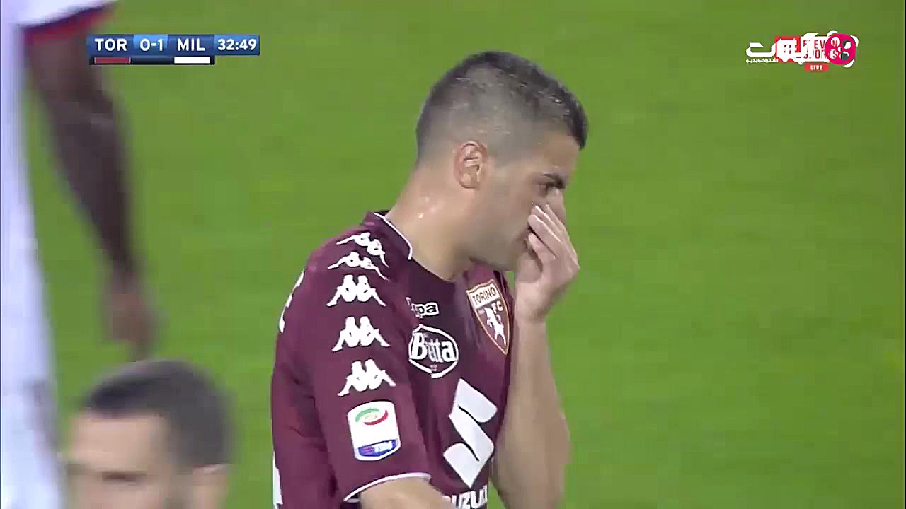 خلاصه بازی تورینو 1 1 آث میلان...