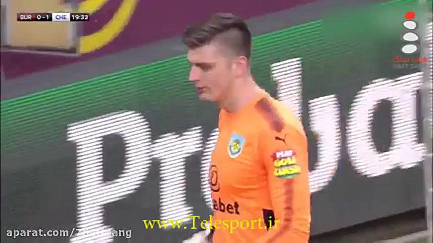 مصاف چلسی و برنلی در لیگ برتر...