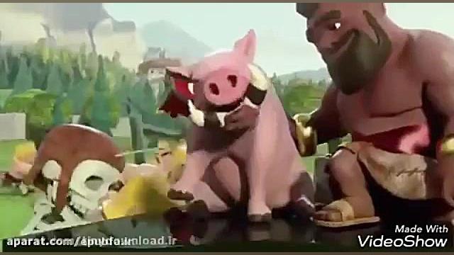 کارتون زیبا و خنده دار از کلش...