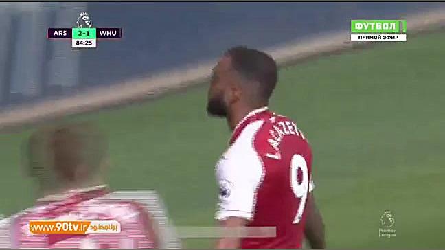 خلاصه بازی: آرسنال 4 1 وستهام