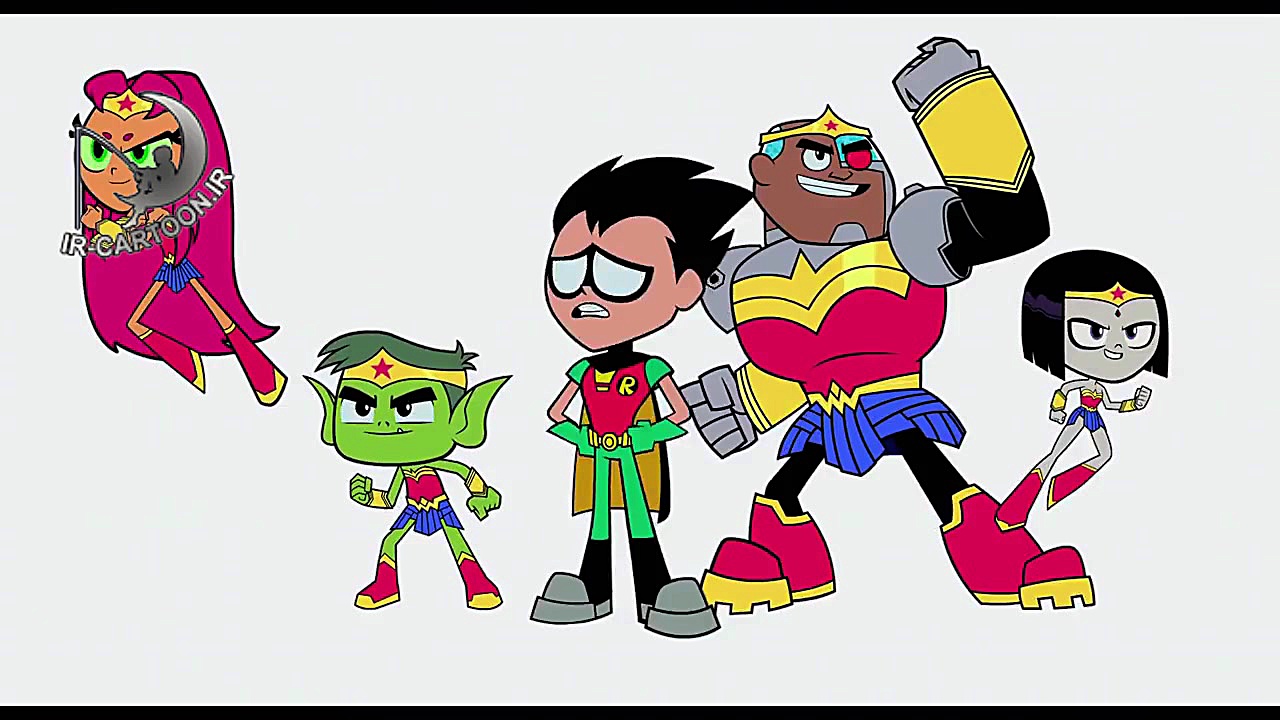 تریلر انیمیشن Teen Titans Go! To the Movies زمان91ثانیه