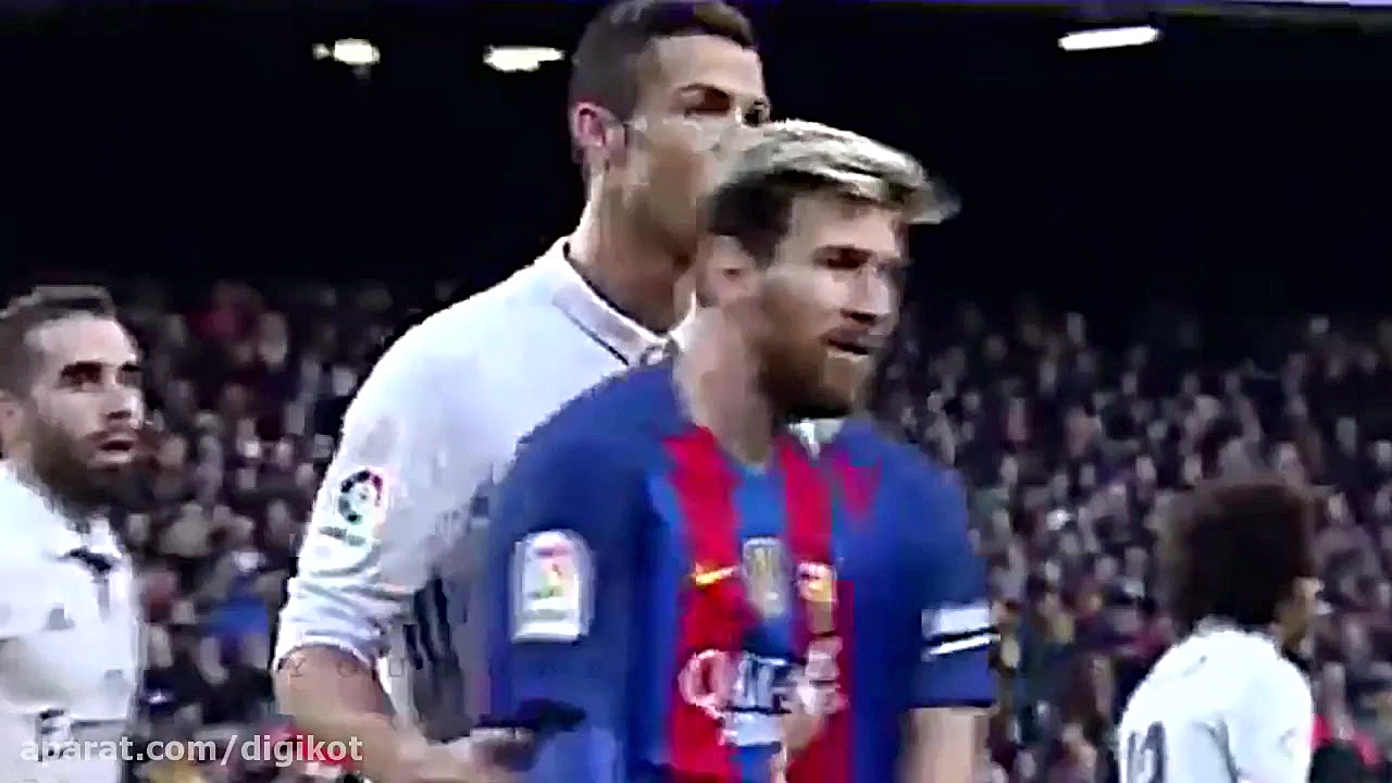 لیونل مسی در مقابل کریستیانو ر...