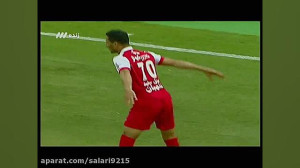 گل پرسپولیس به ذوب آهن لیگ برت...