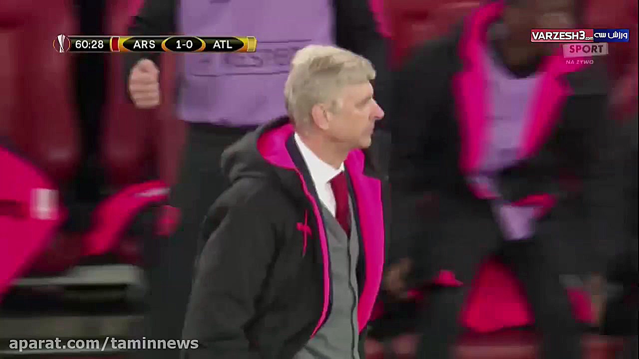 گل اول آرسنال به اتلتیکو مادری...