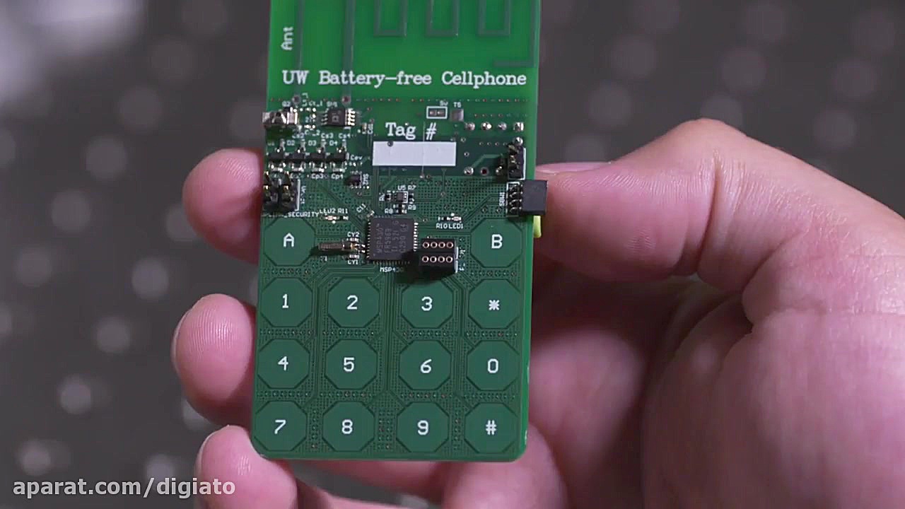 موبایل بدون باتری