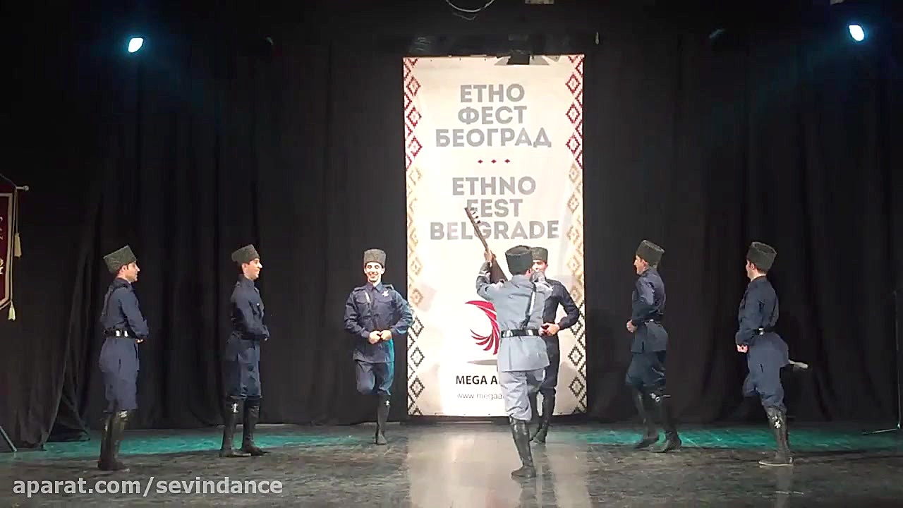 رقص آذربایجانی در کشور گرجستان...