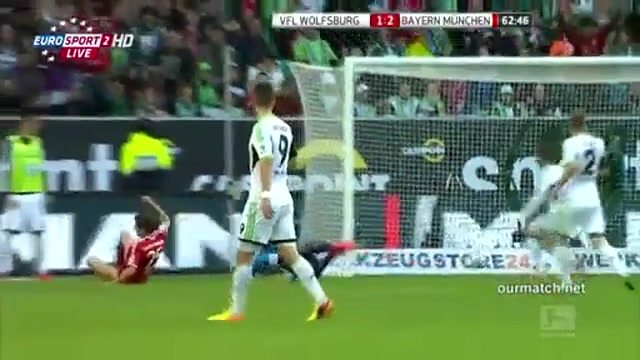 وولفسبورگ 1  6 بایرن مونیخ