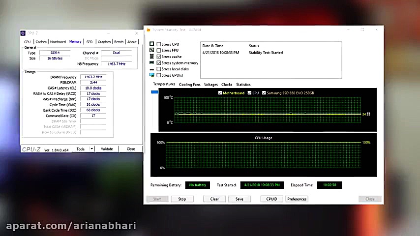 بررسی رم ADATA XPG Dazzle DDR4