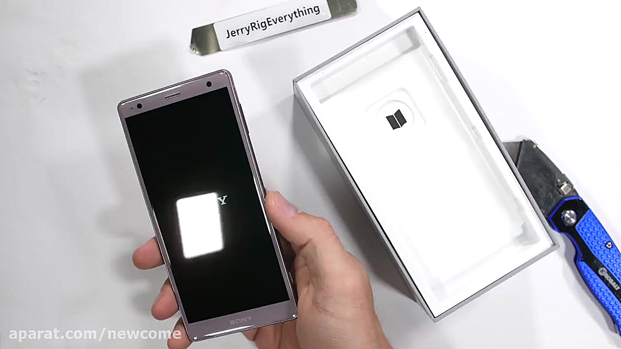 تست مقاومت و خش پذیری سونی Xpe...