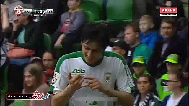 گلزنی سردار آزمون مقابل کراسنو...