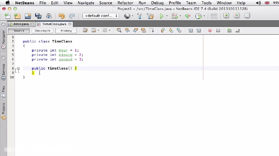۳۴- سازنده یا Multiple Constructor در جاوا Java