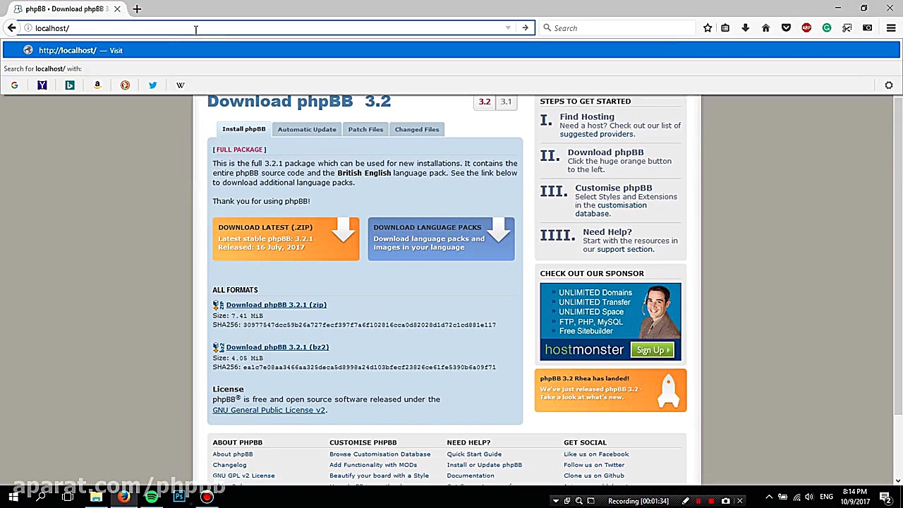 آموزش تصویری نصب phpBB 3.2 در...
