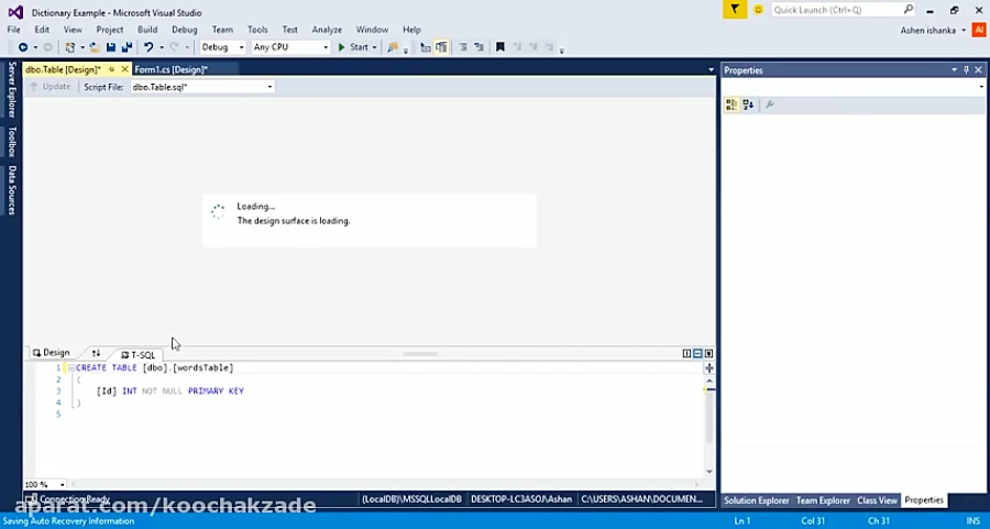 Create Windows dictionary software using Visual C# Sql Local Database ...