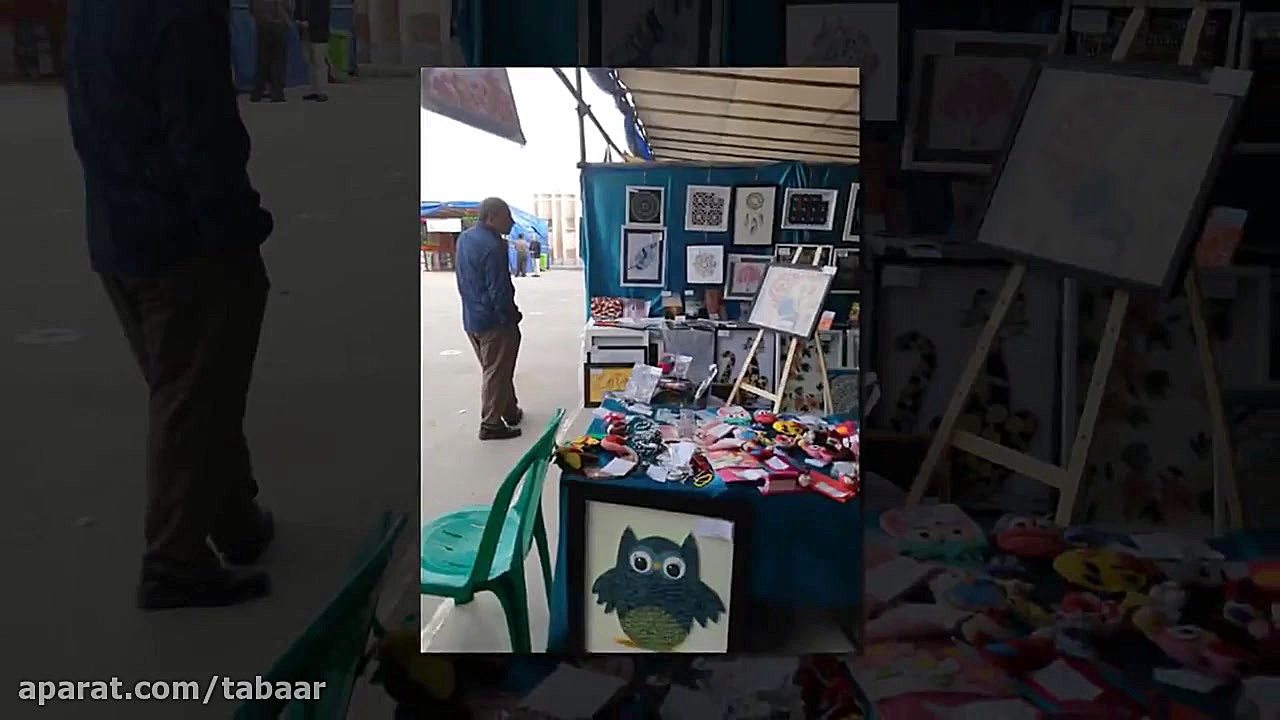 گزارش نمایشگاه آثار هنری و دست...