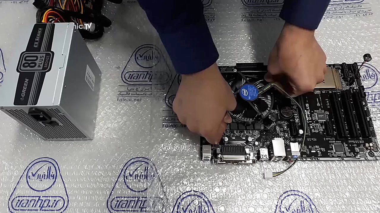 چگونه مادربورد را قبل از مونتا...