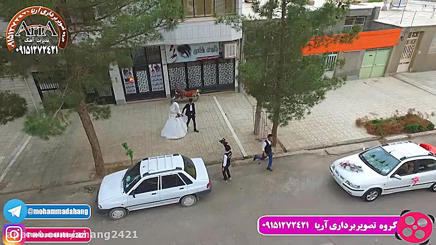 ویدئو کلیپ عروس و داماد