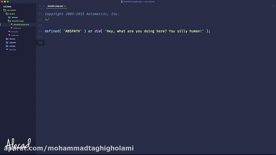 Create a WordPress Plugin from Scratch - Part 3 - Basic PHP OOP