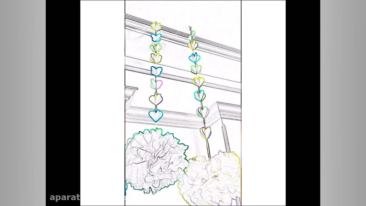 دکوراسیون زیبا با گل های کاغذی...