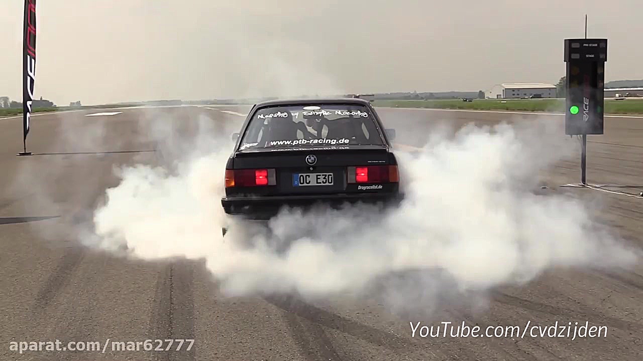 درگ BMW تقویت با لامبورگینی آو...