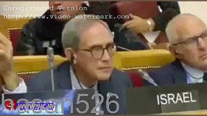 بیرون راندن وزیر اسرایل توسط و...