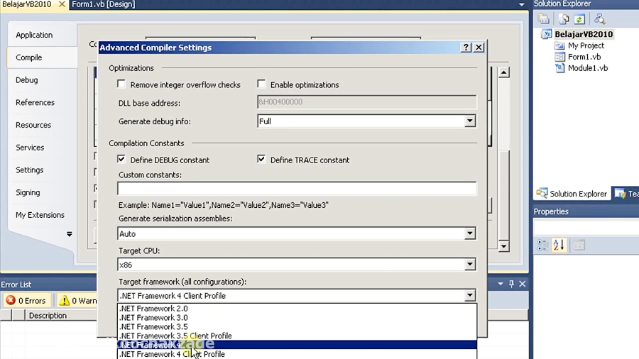 Crystal Report13, VB Net 2010 Dan SQL Server 2008