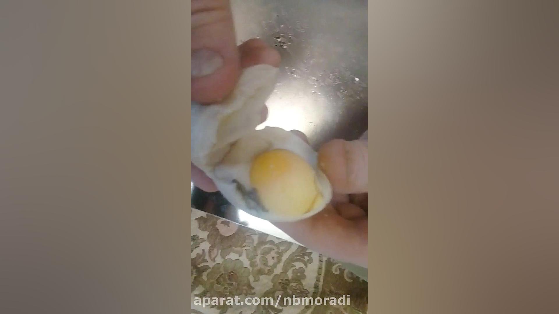 تخم مرغ تاریخ گذشته سر سفره اف...