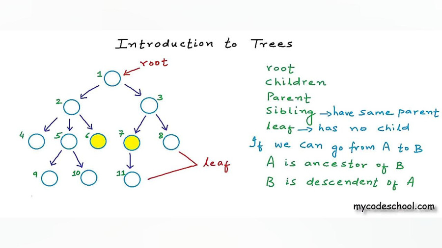 Declaration For Tree Data structures: Introduction to Trees