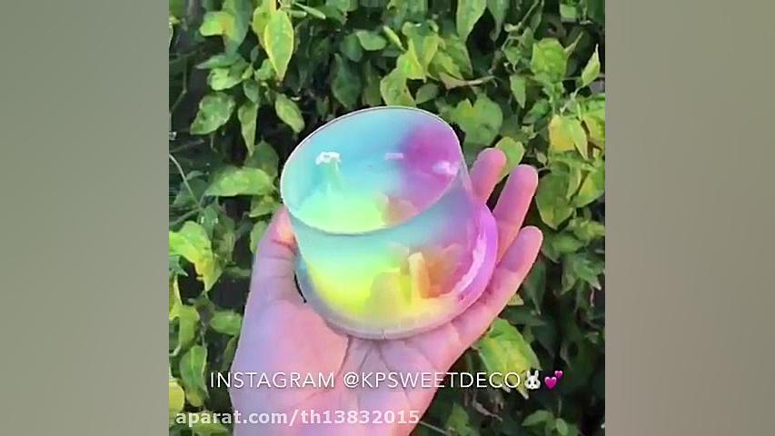 اسلای شفاف اسلایم پفكى (رنگین...