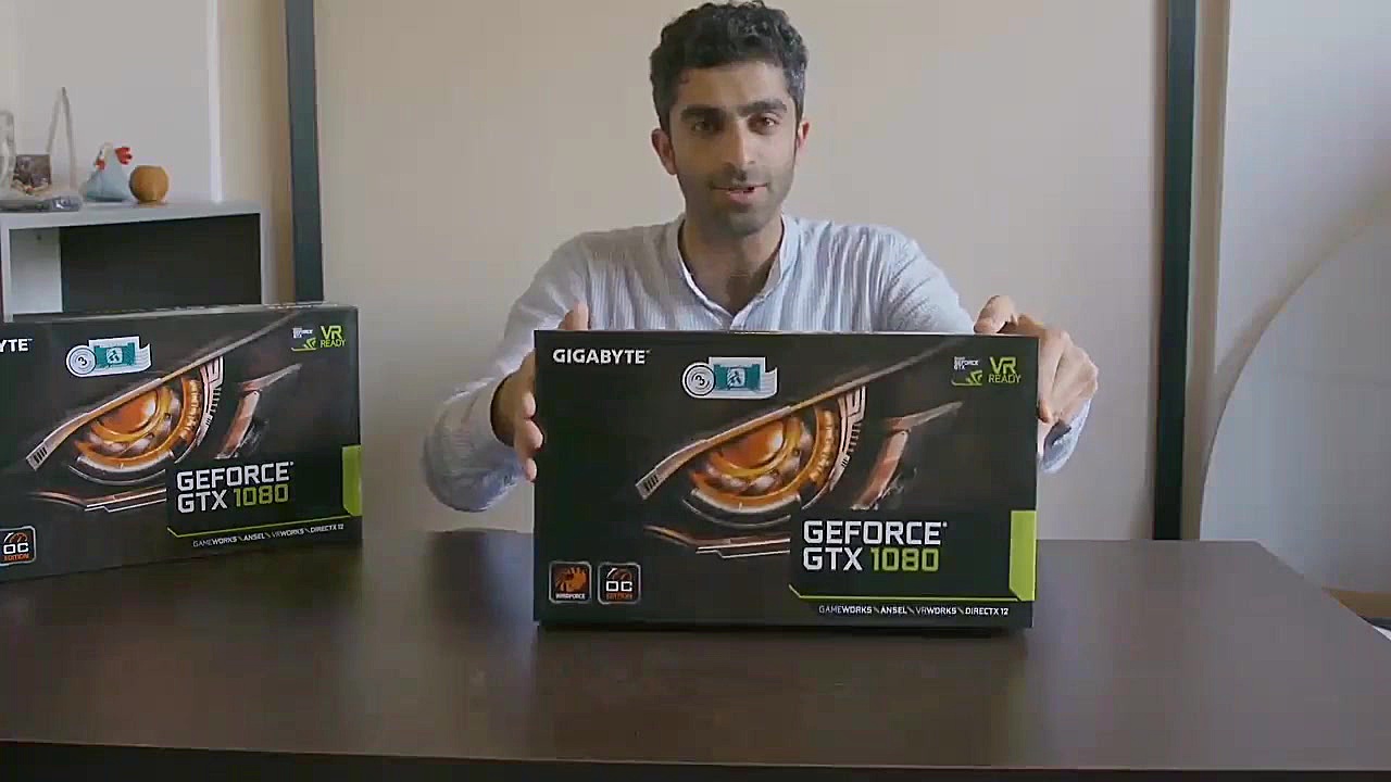 آنباکسینگ GEFORCE GTX 1080
