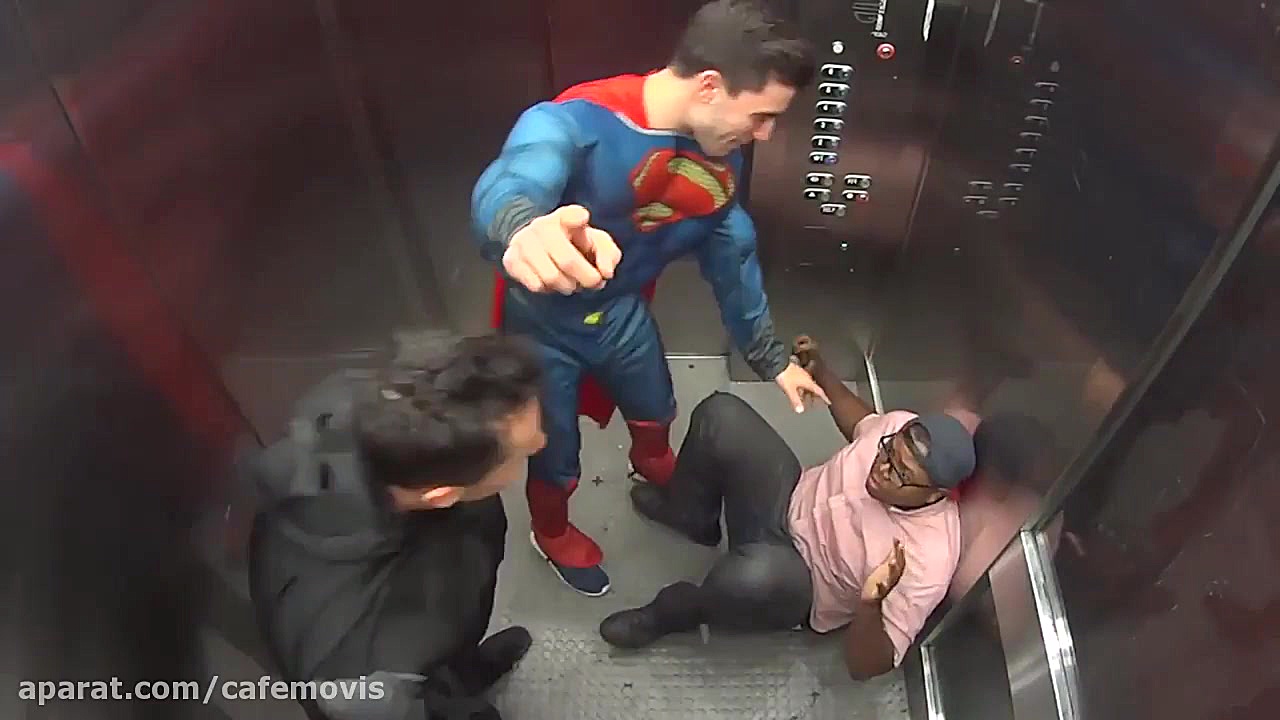 دوربین مخفی جالب از بتمن و سوپ...