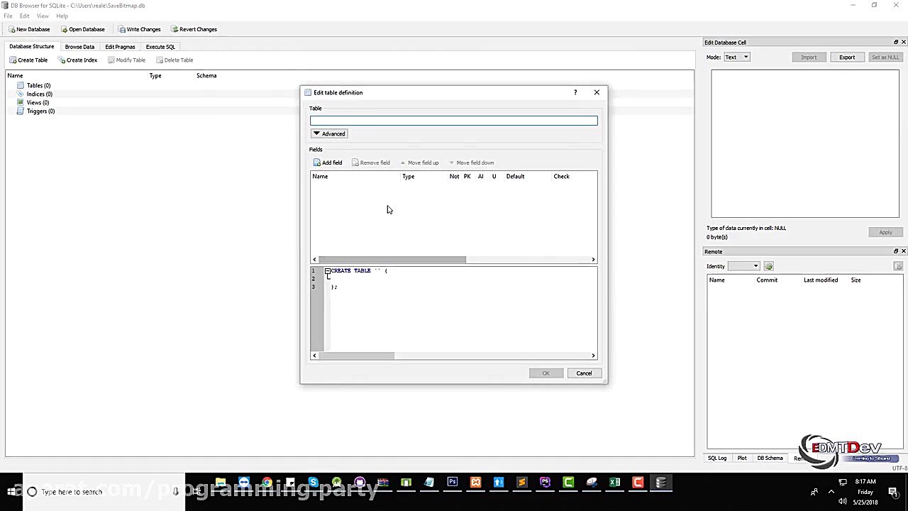 Kotlin Android Tutorial - SQLite save Bitmap