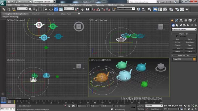 آموزش 3Ds Max- پارت 6: Move, Rotate, Scale!
